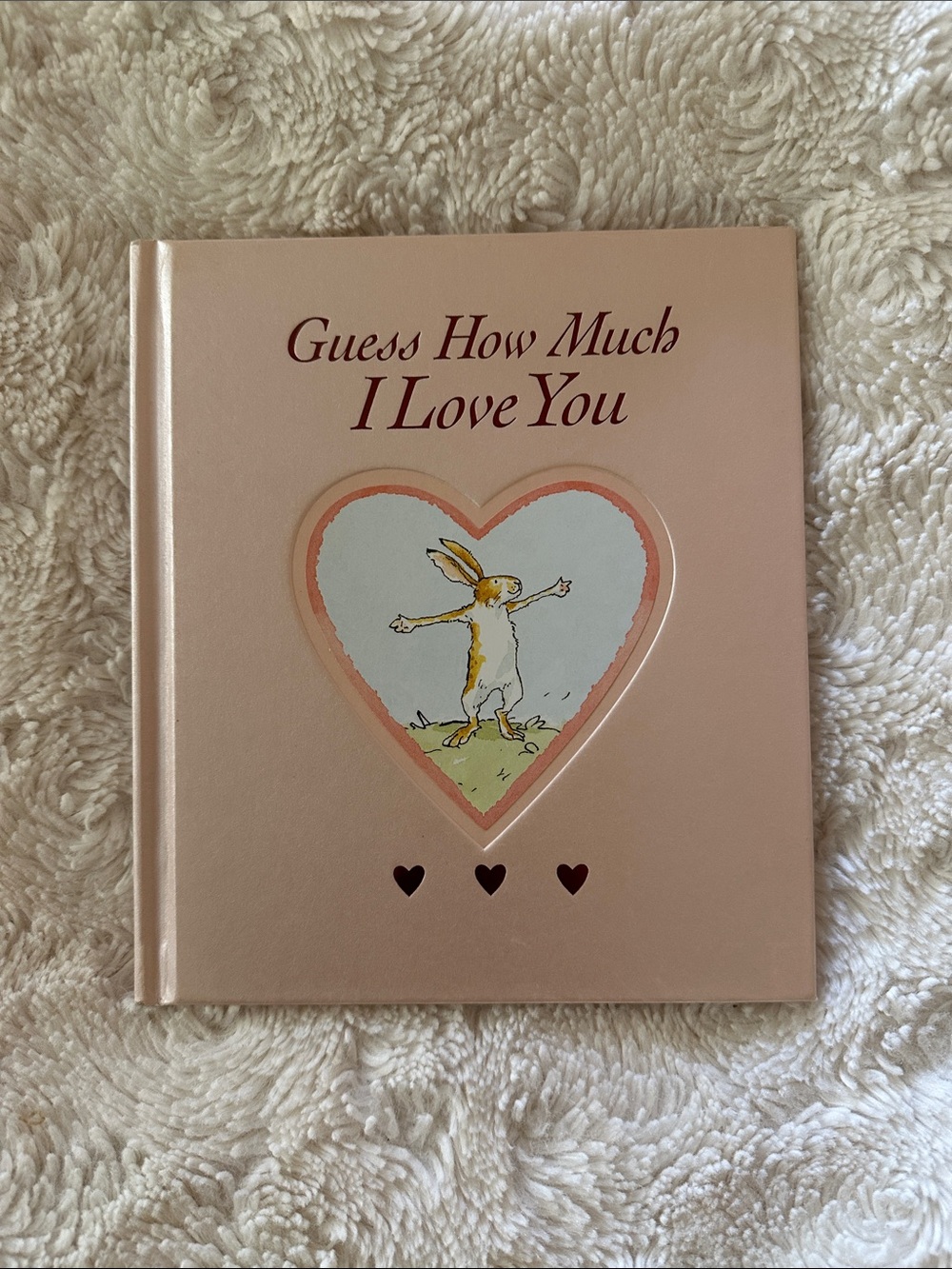 Guess How Much I Love You Hardcover Book - Blush Pink